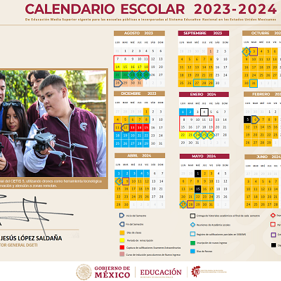 Calendario 2023-2024